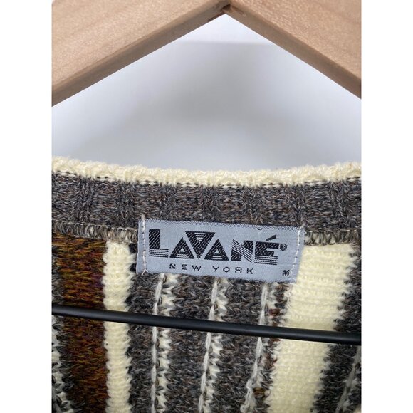 Lavane New York Unisex Long sweater Sleeve Pullover Knit Sweater GOOCI-STYLE VIN - Picture 3 of 4